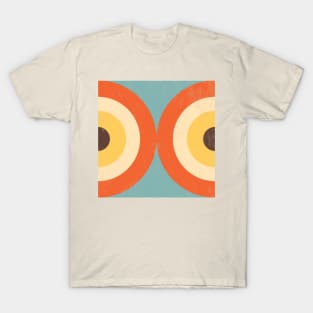 Mid Century Modern 70s Style Retro T-Shirt